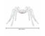 Giant Halloween Hairy Spider,Realistic Scary White Spider Props Decoration Carousel 4