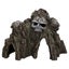 Aquatic Aquarium Decor Skull Mountain Fish Tank Ornament Medium 21x13x15cm Carousel 1