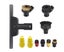 For Karcher Steam Cleaner Sc1 Sc2 Sc3 Sc4 Powerful Nozzle Brush Head Mirror Carousel 1