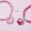 6pcs Colorful Beaded Bracelets for Girls Acrylic Jewelry Set Birthday Party Gift Carousel 3