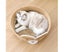 for Cat Scratching Basket Pad Lounge Bed Round Scratch Pad for Cat Scratche Carousel 4