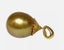 10.7 x 12mm Natural Deep Golden Philippines Pearl Pendant Carousel 2