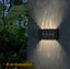1 Pcs 10 LED Solar Convex Lens Wall Light - White Carousel 5