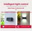 1 Pcs 10 LED Solar Convex Lens Wall Light - White Carousel 7