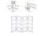 Foldable Jewelry Organizer Display Jewelry Display Stand for Bracelets Home Carousel 6