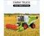 Farm Tractor Toy 2.4G Remote Control Combine Harvester Truck with Sounds Li Carousel 3