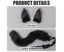 Faux Fur Cat Fox Wolf Furry Tail and Clip Ears for Halloween Party Costume Carousel 3