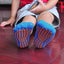 Small child grips cuddly socks, non -slip socks for children, low cut, Carousel 4