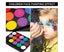 Face Paint Kit With 15 Colors,4 Stencils,2 Brushes.Water Based Easy To Remo Carousel 6