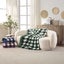 Dreamaker Gingham Plush Heated Throw Green - 130x160cm Carousel 9