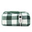 Dreamaker Gingham Plush Heated Throw Green - 130x160cm Carousel 2