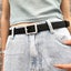 NEW 105CM Women Casual PU Leather Belt for Jeans Pants Ladies Girls Waist Belt Carousel 1