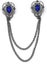 Antique Collar Clips Brooches Lapel Pins For Women Girls Unisex Vintage Elegant Carousel 1
