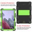 Case For Galaxy Tab A8 10.5inch 2021 (SM-X200/SM-X205) -BlackGreen Carousel 5