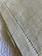 A perfect vintage thick ecru embroidered vintage Linen Tablecloth Carousel 4