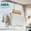 Retractable Clothesline Wall Mounted Clothes Drying Laundry Line Carousel 9
