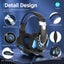 Gaming Headset Fits for PS5 PS4 Xbox One, Noise Cancelling Wired Gaming Hea Carousel 7
