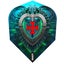 Shot Darts - NEW Future Knights Dreadheart Flights - Shape Carousel 1