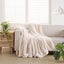 Dreamaker Eyelash Fleece Reversible Heated Throw Natural 200 x 180cm Carousel 1