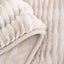 Dreamaker Eyelash Fleece Reversible Heated Throw Natural 200 x 180cm Carousel 11