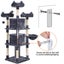 Cat Tree Large Cat House Plush Cat Tower with Caves Condos Platforms Carousel 11