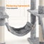 Multilevel Cat Tree Large Cat Tower Carousel 6