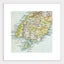 Lower South Island - Vintage Map Print Carousel 1