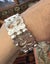 Taxco Sterling Silver VINTAGE Mexico Bracelet (80 grams) Carousel 12