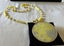 c1990s Long Vintage Mexican Aztec Yellow Onyx Agate or Howlite Beads Necklace Carousel 6