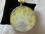 c1990s Long Vintage Mexican Aztec Yellow Onyx Agate or Howlite Beads Necklace Carousel 8