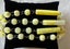 c1990s Long Vintage Mexican Aztec Yellow Onyx Agate or Howlite Beads Necklace Carousel 9
