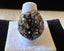 1970s Chunky Vintage Sparkling Smokey Grey Pyrite Mineral Ring * Size adjustable Carousel 1