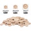 Wooden Buttons Set Of 150 Handmade Wood Buttons 2 hole Natural Wood Buttons Fo Carousel 2
