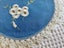 A lovely vintage hand embroidered Linen Doily hand crocheted edging Carousel 2