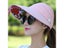 Womens Ladies Summer Wide Brim Foldable Sun Hat Anti-UV Beach Visor Caps Hats Carousel 4