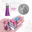 50pcs Leather Key Chain Ring Tassel Pendants Bulk Mixed DIY Crafts Jewelry Ma... Carousel 5