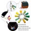 50pcs Leather Key Chain Ring Tassel Pendants Bulk Mixed DIY Crafts Jewelry Ma... Carousel 6