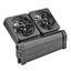 Mini Aquarium Cooling Fan Fish Tank Mute Chiller Marine Pond Fan Carousel 2