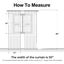 2 Panel Sheer Curtains 140cmx213cm Bedroom Rod Pocket Window Sheer Voile Curtain Carousel 2