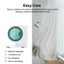 2 Panel Sheer Curtains 140cmx213cm Bedroom Rod Pocket Window Sheer Voile Curtain Carousel 4