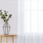 2 Panel Sheer Curtains 140cmx213cm Bedroom Rod Pocket Window Sheer Voile Curtain Carousel 9
