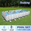 Swimming Pool Bath Spa Set 7.32m x 3.66m x 1.32m Carousel 3