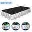 Swimming Pool Bath Spa Set 7.32m x 3.66m x 1.32m Carousel 10