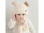 Baby Boys Girls Plush Knitted Hat Scarf Set Winter Cap Bear Ear Carousel 4