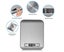 Digital scale Professional electronic scale, kitchen scale with LCD display Carousel 3