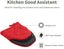 Red-AMAZINGCATS Neoprene Mini Oven Mitts, Heat Resistant 300 oF Gloves Pot Ho Carousel 2