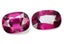 3.44CT SPLENID CUSHION 100% NATURAL RASPBERRY PINK GARNET PAIR Carousel 2