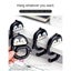 3Pcs Penguin Shape Bag Hooks Gaming Headset Desk Hanger Home Office Organizer Carousel 8