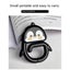 3Pcs Penguin Shape Bag Hooks Gaming Headset Desk Hanger Home Office Organizer Carousel 12