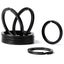 40PCS 25mm Stainless Steel Key Holder Split Scuba Rings Keyring Keychain Keyfob Carousel 2